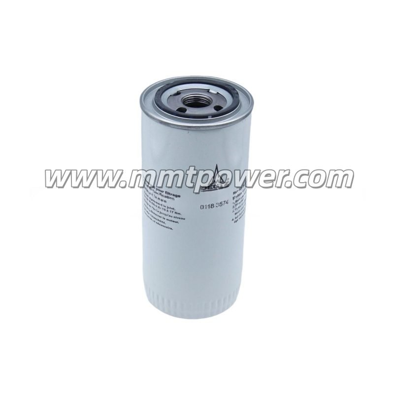 01183574 Spin‑on Oil Filter fits Deutz TCD2013L04, TCD2012L04, BF4M1013 diesel engines. Premium aftermarket spin‑on oil filter for heavy‑duty machinery, effective oil purification, in stock with fast shipment.